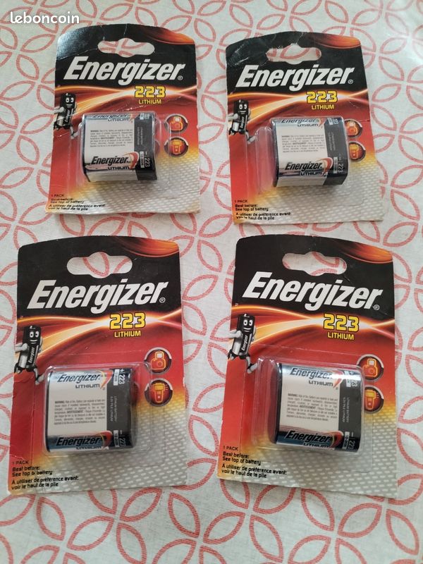 Lot de Piles neuves 223 lithium Energizer (image 1)
