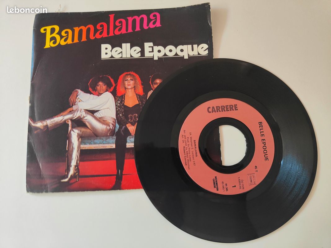 🎵 BAMALAMA - Belle Epoque | 45 tours Carrère 1978 (image 4)