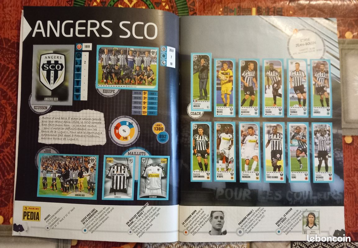 Album Panini Football 2016-2017 - Collection