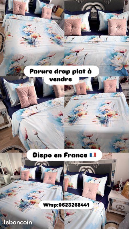 Parure drap plat 6 pièce (image 3)