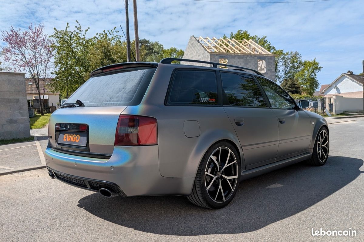 Audi rs6 avant 4.2 450 ch quattro bva pneu plaquettes et disques neufs distrib ok rien a prevoir garantie (image 2)