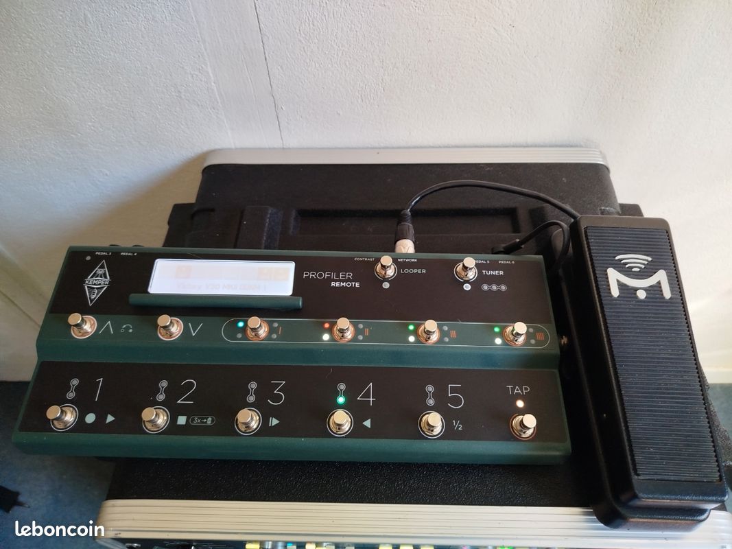 Kemper Power Rack + Remote control + Pédale d'expression Mission Engineering + Rack, sac de transport et câble de 7m pour le pédalier (image 4)