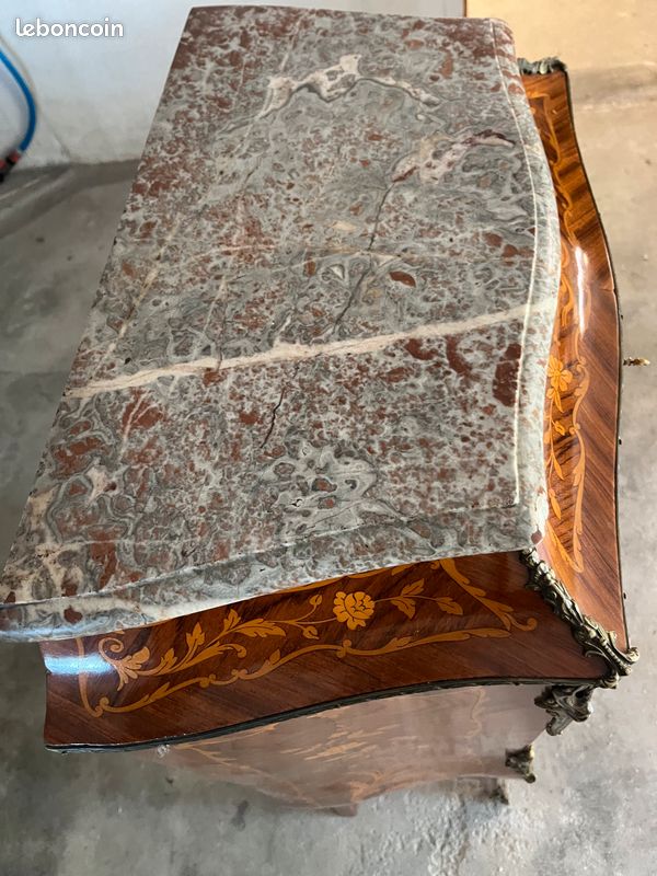 Secrétaire à abbatant style Louis XV (image 2)