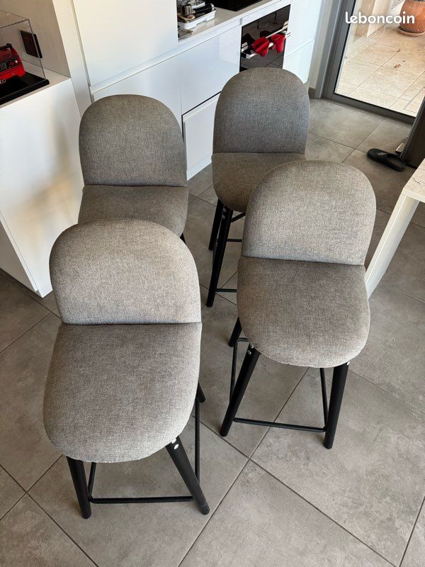 Chaise type tabouret bar (image 2)