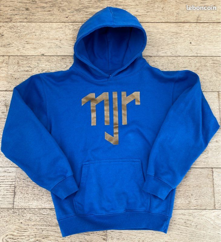 Sweat à Capuche Bleu Pour Garçon - Taille 10-11 Ans - Neuf Avec étiquettes