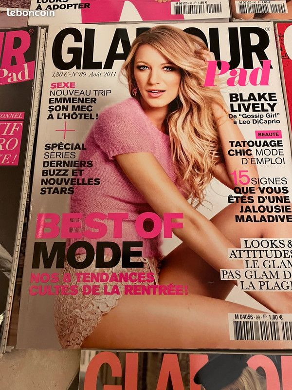 Lot de 9 Glamour 2011 et 2014 pour collection (image 8)