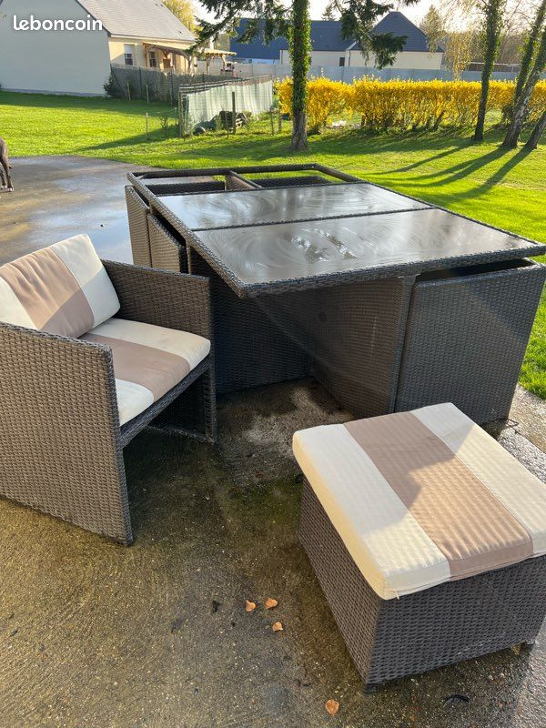 Table salon de jardin (image 3)