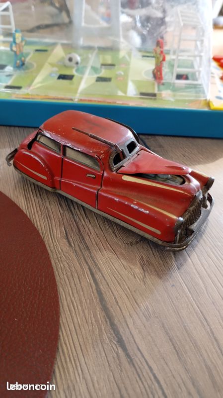 JOUET VOITURE ANCIENNE tôle JOUSTRA 2002 Auto Miracle années 40-50 Lot