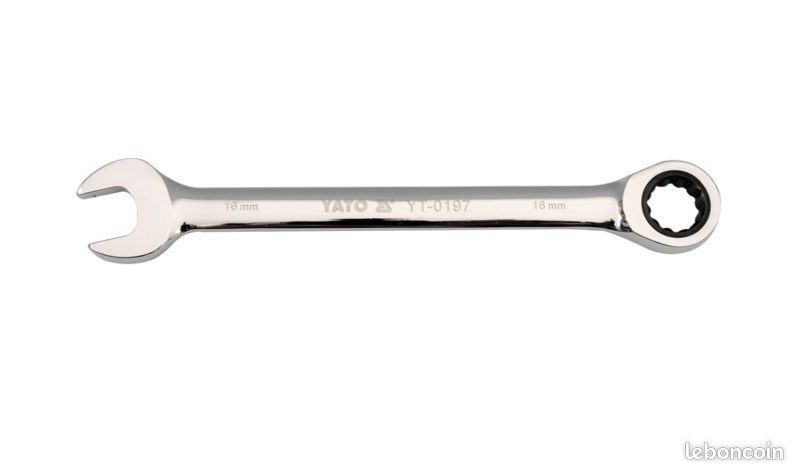 Yato YT-0205 Clé mixte à cliquet 30mm Vendeur Pro (image 1)