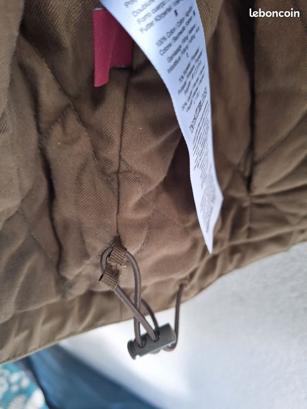 Veste Cocoon Comptoir Des Cotonniers En Coton - Taille 34 Marron, Occasion En Très Bon état
