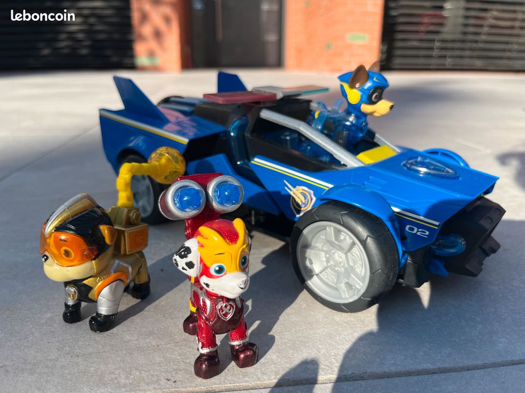 Pat Patrouille le Film - Chase Véhicule Deluxe + 2 figurines offertes (image 2)