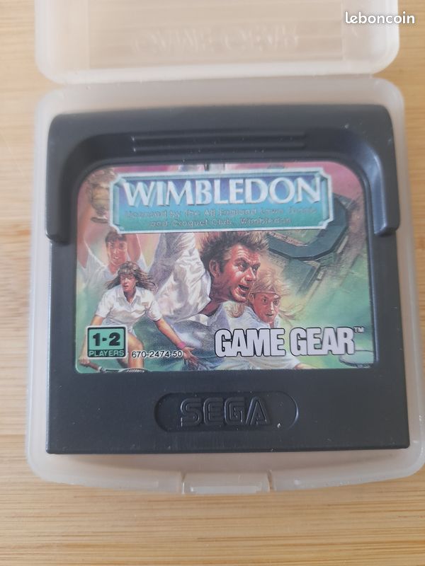 juego sega game gear wimbledon nuevo a estrenar - Compra venta en