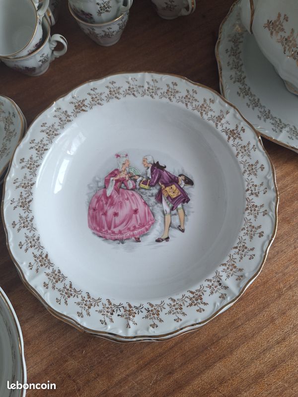 Service porcelaine Digoin marquise (image 20)