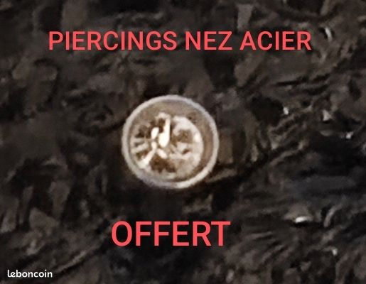 Piercings nez neuf plus cadeau (image 4)