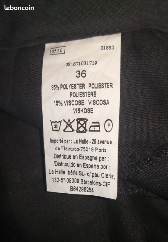 Costume homme veste & pantalon marron à fines rayures taille 36 Sergio Vitti La Halle (image 12)