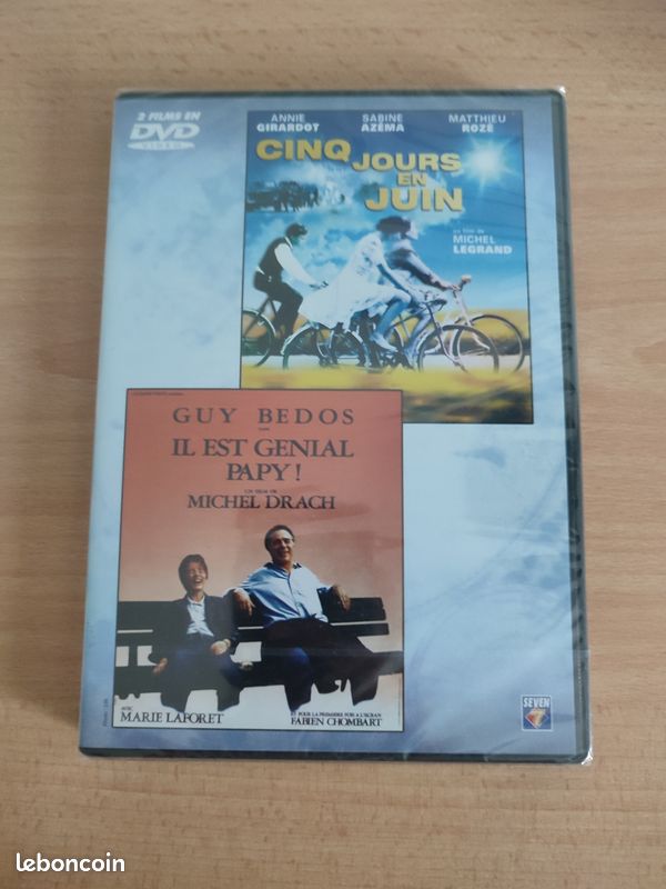 DVD 2 films Cinq jours en juin/Il est génial Papy (image 1)