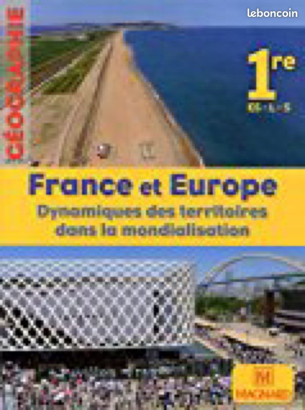 Manuel scolaire de Géographie 1ère ES L S (image 1)