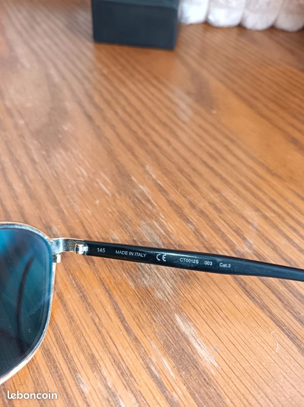 Lunettes de soleil Cartier CT0012S 003 – Authentiques (image 2)