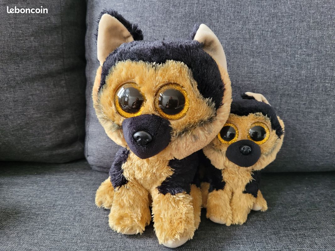 Peluche chien loup Jeux Jouets