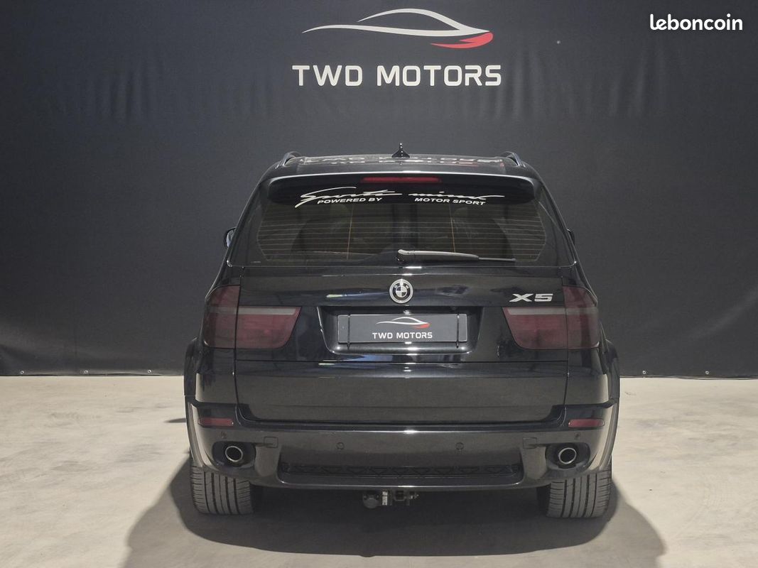 BMW X5 3.0d - BVA 235 E70 7PL PACK M XDRIVE - ATTELAGE TOIT OUVRANT (image 5)