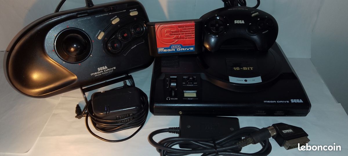 Console megadrive avec jeux (image 1)