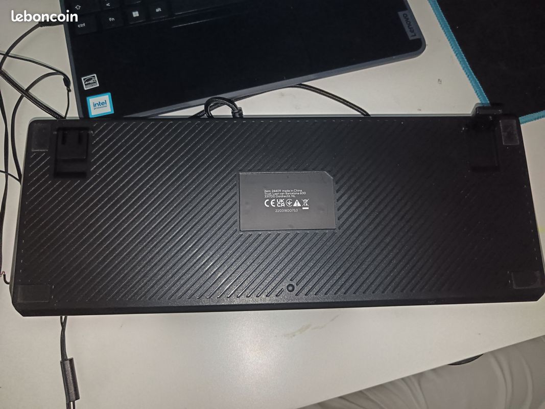 Clavier gaming mechanique switch rouge (image 4)