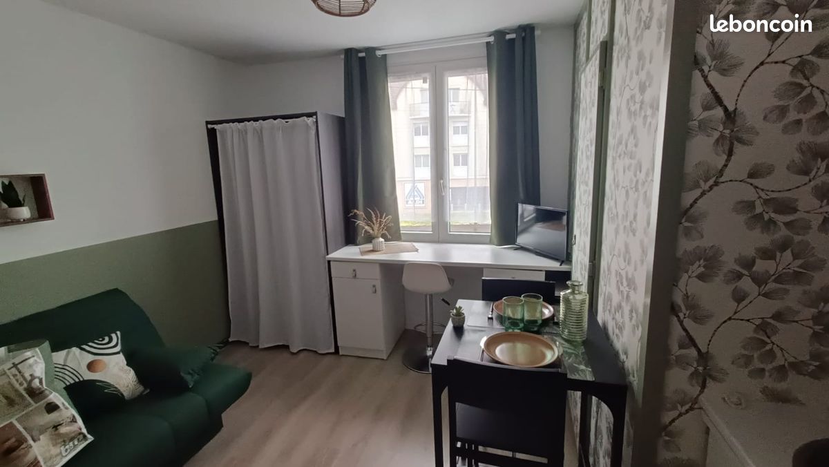 Appartement 1 pièce 15 m² · à Caen · 15 m² · 550 €/mois