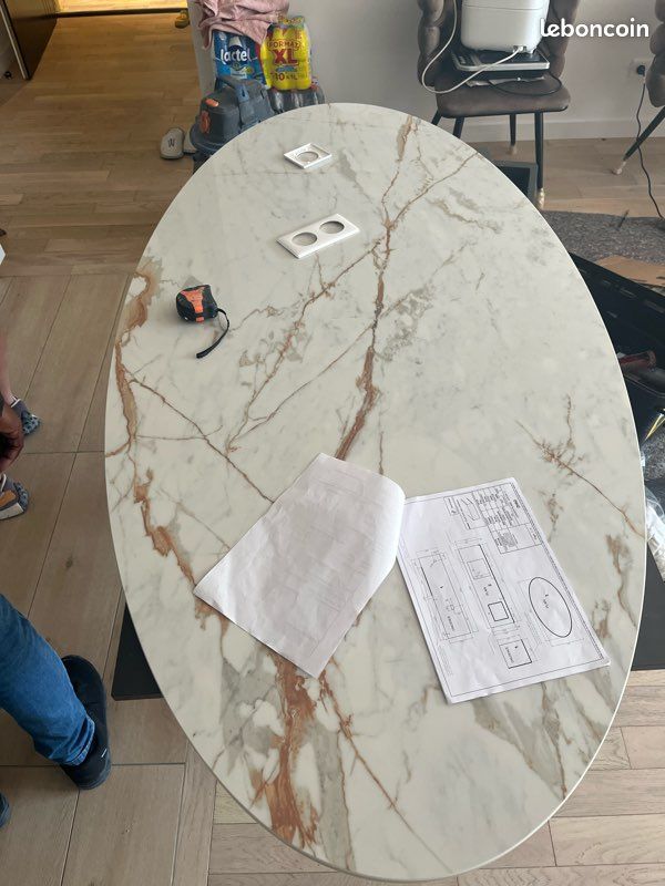 Table ovale Dekton Awake (image 2)