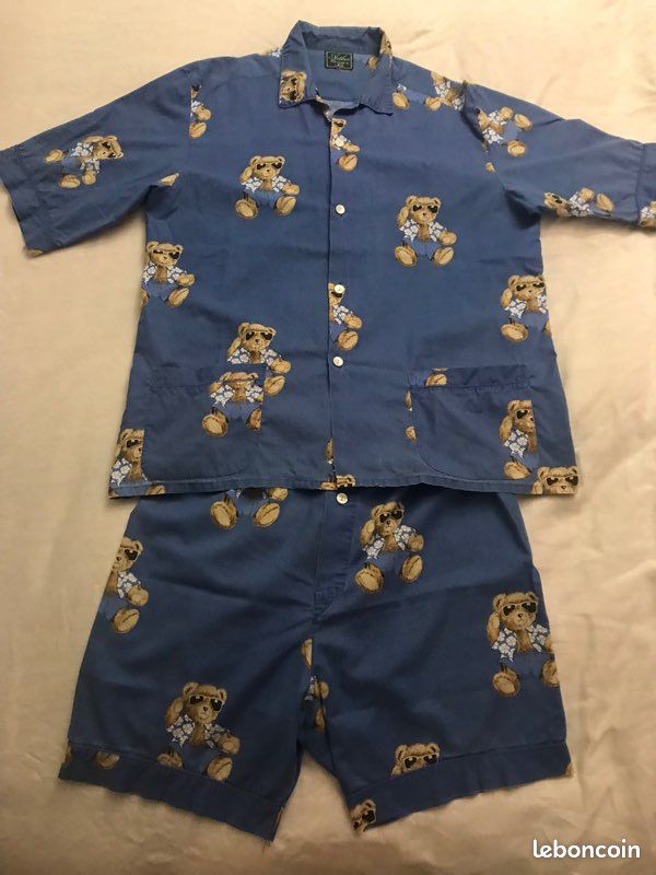 Superbe pyjama homme court de marque Arthur, taille L, en très bon
