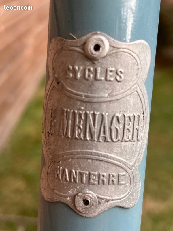 Vélo Henri Ménager années 30 restauré (image 2)
