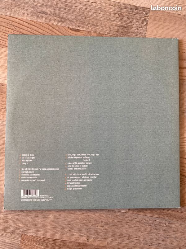 Biffy Clyro - the Vertigo of bliss vinyl (image 2)