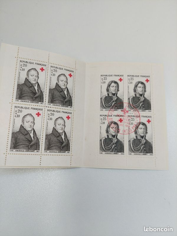 Carnet De 10 Timbres Croix-Rouge France BC1863 Neufs Sans Charnière TTBE
