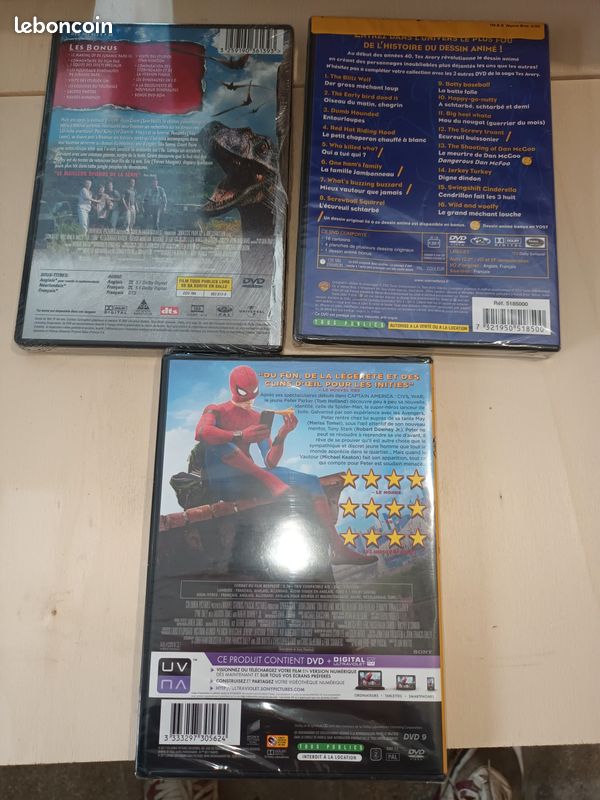 Lot 3 dvd neuf (image 2)