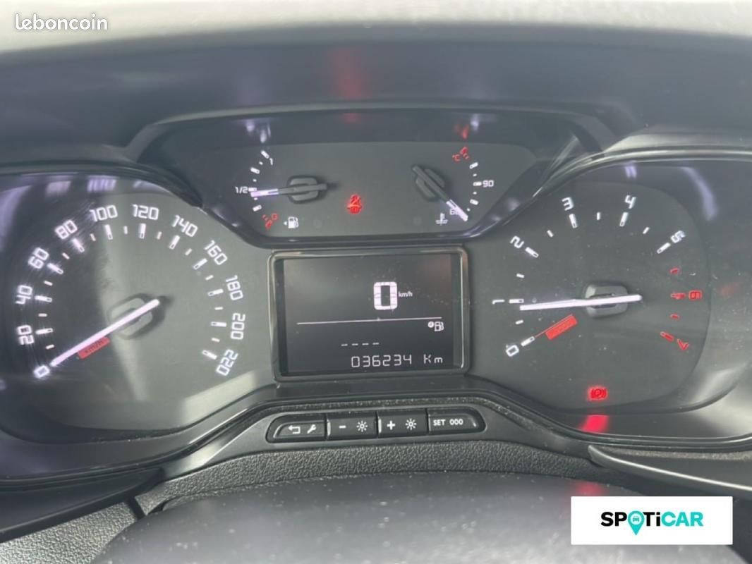 Citroën Berlingo VAN TAILLE M 650KG BLUEHDI 100 S&S BVM6 TVA RECUPERABLE (image 13)