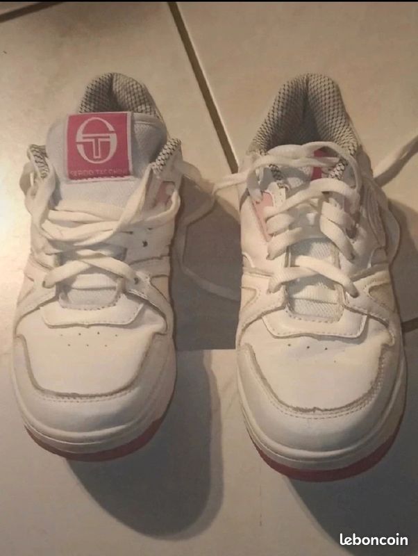 🔥 Superbes Baskets Sergio Tacchini tt Cuir p 36 Tbe (image 10)