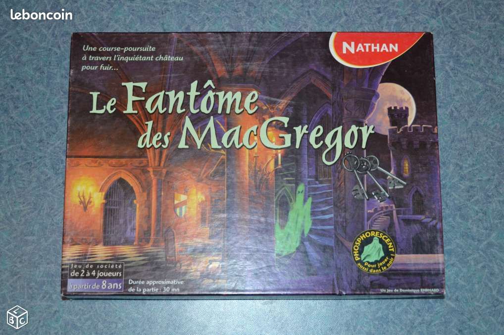 Jeu de société: le fantôme de MacGregor (image 1)