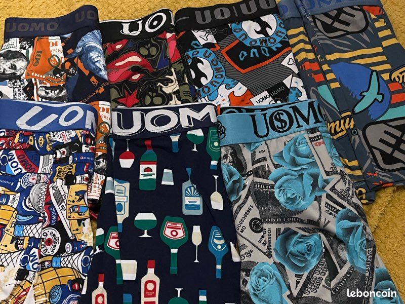 Lot De 10 Caleçons NAIGE Taille XXL - Neuf Avec Emballage Individuel, Multicolore