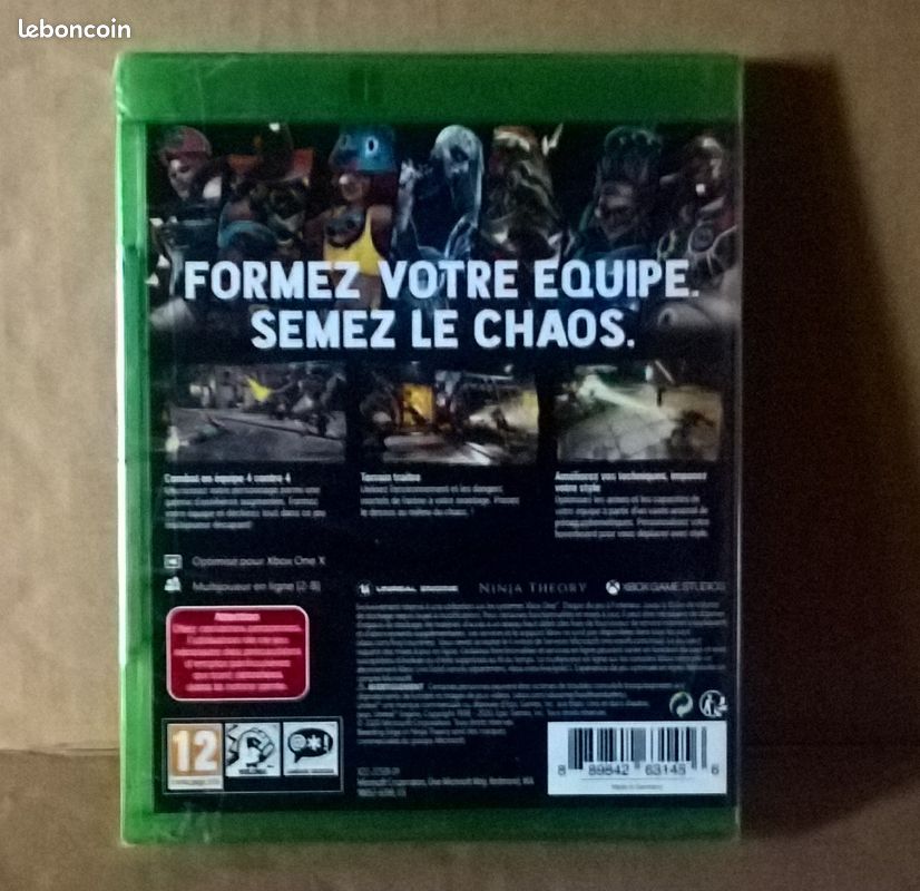 Bleeding Edge Xbox One sous blister (image 2)