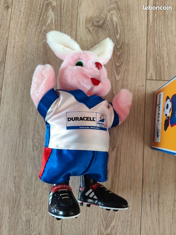Duracell Football Bunny France 98 Coupe du Monde