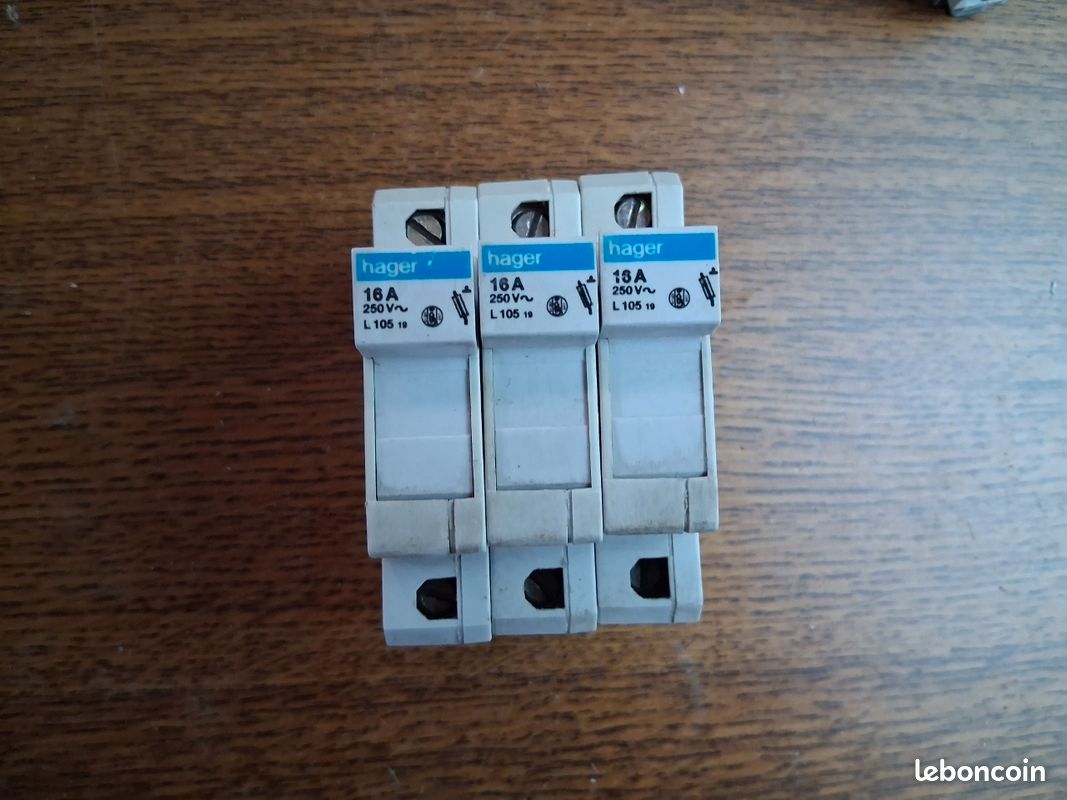Porte‑fusibles + sectionneurs + contacteurs Hager – Matériel pro (image 4)
