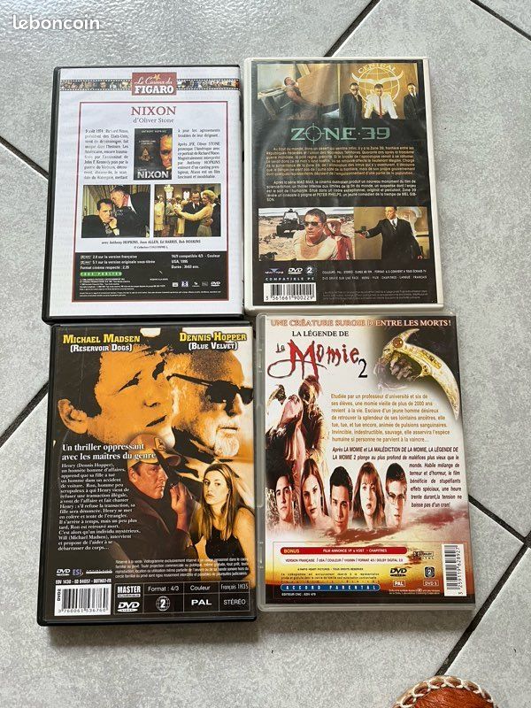 Lot 4 dvd - action, fiction, horreur … (image 2)