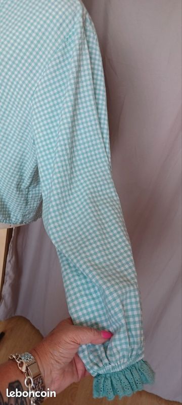 Très jolie chemise manches longues femme T U (image 5)