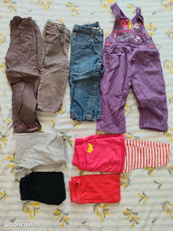 Lot vêtements hiver bébé fille 18 mois (image 4)