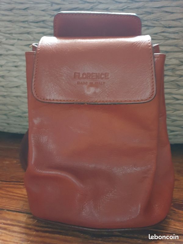 Petit sac à main camel FLORENCE (image 1)