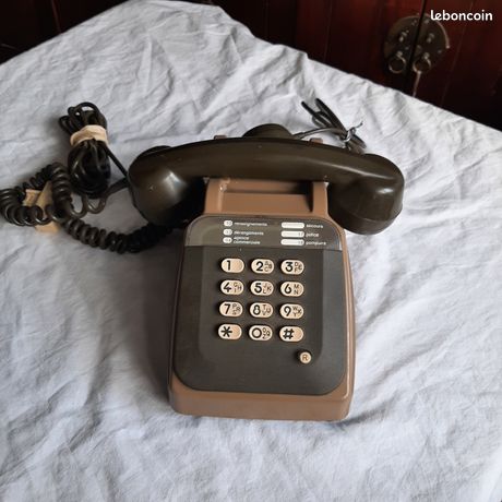 ANCIEN TÉLÉPHONE VINTAGE Socotel S63 EUR 20,00 - FR ANCIEN TÉLÉPHONE VINTAGE Socotel S63 EUR 20,00 - FR