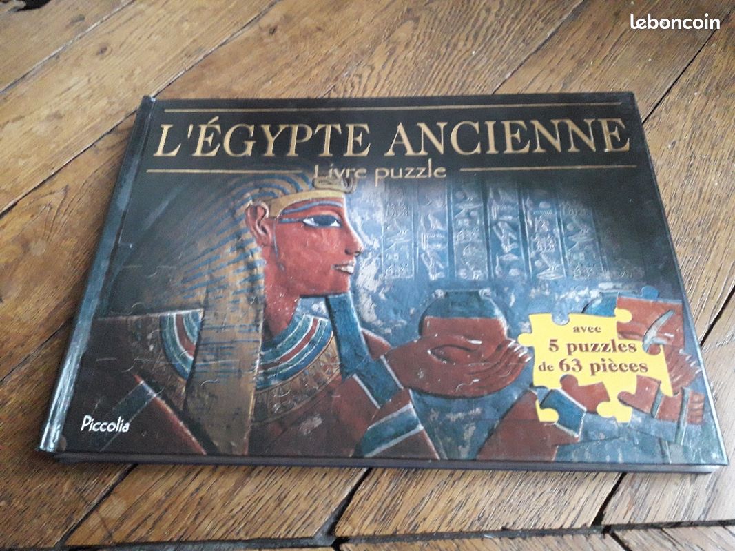 L'Egypte ancienne livre puzzle (image 1)