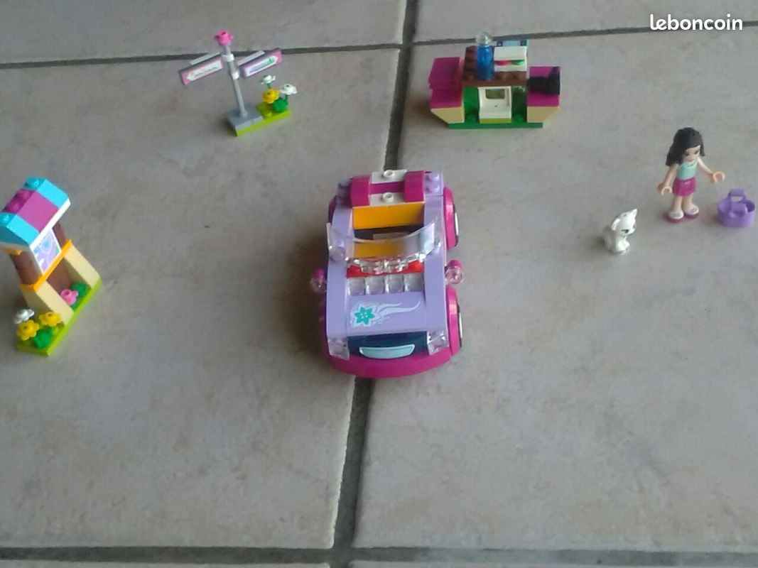 Lego friends la coupé cabriolet d'emma (image 3)