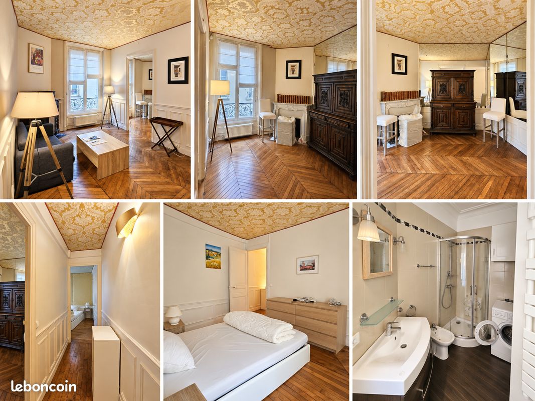 Appartement 3 pièces 59 m² · à Paris · 59 m² · 2 300 €/mois