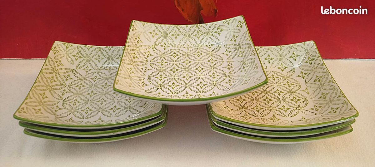 Assiettes creuses en céramique (image 1)
