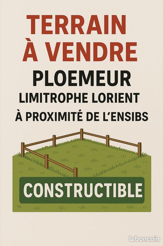 Terrain 688 m² · à Ploemeur · 688 m² · 250 000 €